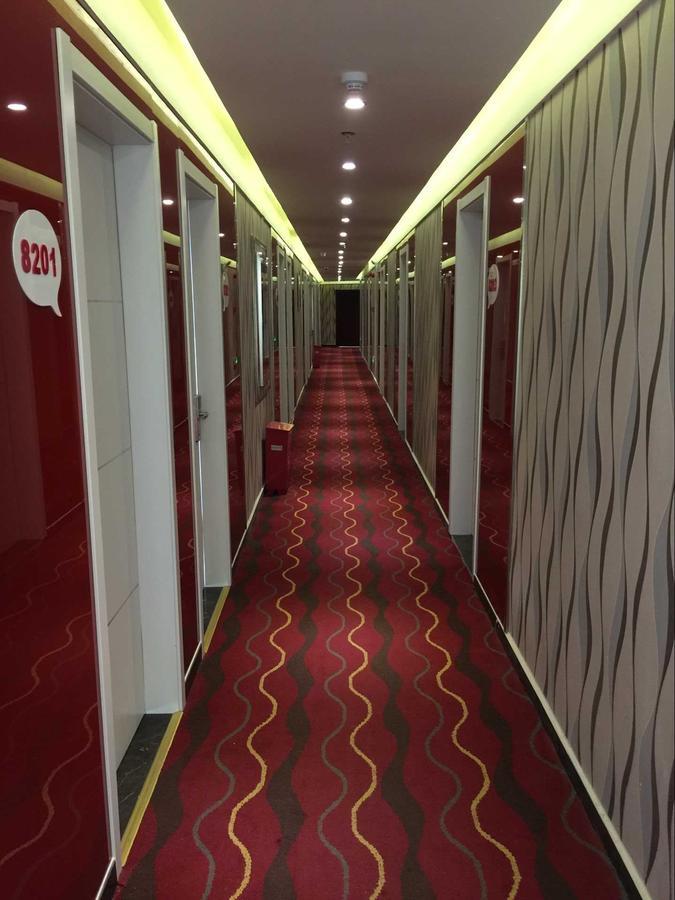 Thank Inn Chain Hotel Jiangsu Xuzhou Jiawang Century Square מראה חיצוני תמונה
